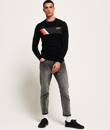 Traverse Tricolour Rundhalspullover Image 3