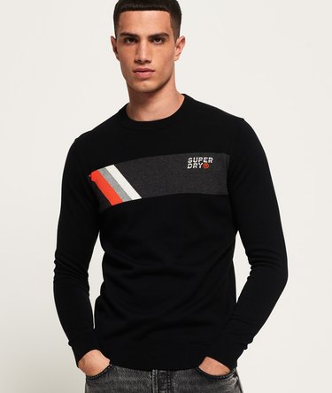 Traverse Tricolour Rundhalspullover Image 1