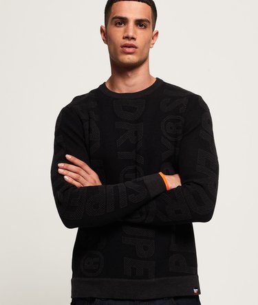 Superdry Mega Speed sweatshirt met ronde hals Image 1
