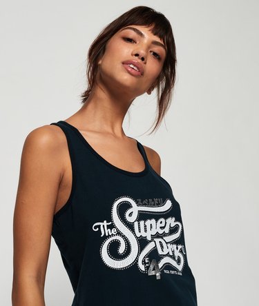 Super 54 Rhinestone Vest Top Image 5