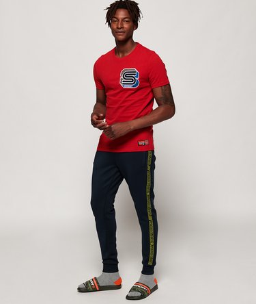 SD Tricot Contrast Print Track Pants Image 2