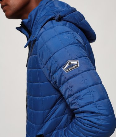 Box Quilt Fuji Hooded Jacket Image 3
