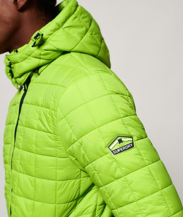 Box Quilt Fuji Hooded Jacket Image 3