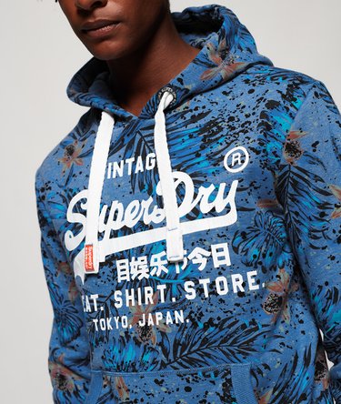 Sweat à capuche imprimé sur l'ensemble Sweat Shirt Image 3
