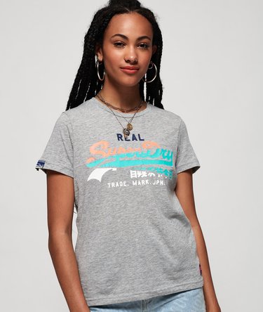 T-shirt Vintage Logo Splice Image 2