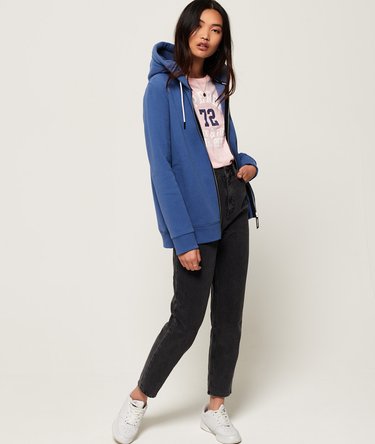 Orange Label Elite Zip Hoodie Image 3