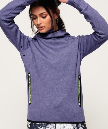 Core Gym Tech Hoodie mit Trichterkragen und Band Image 1