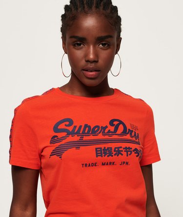 Vintage Logo Linear Sport T-Shirt Image 1