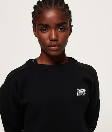 Core Gym Tech Sweatshirt mit Einsätzen und Rundhalsausschnitt Image 5