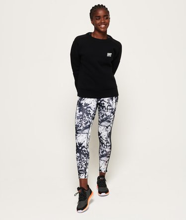 Core Gym Tech Sweatshirt mit Einsätzen und Rundhalsausschnitt Image 3