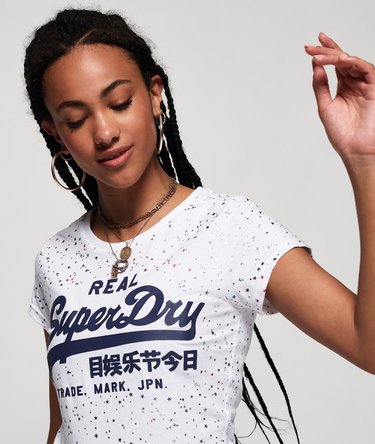 Vintage Logo Star All Over Print T-Shirt Image 2