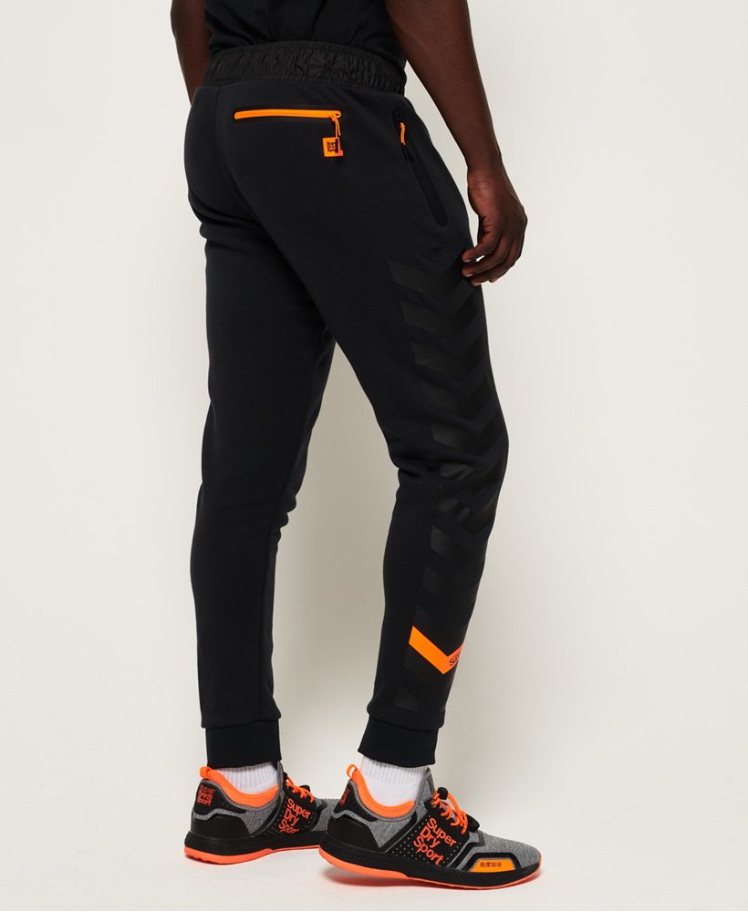 mens Combat Boxer Joggers in Black | Superdry US