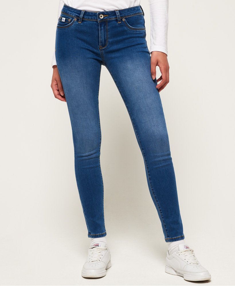 womens Alexia Jeggings in Clean Mid | Superdry UK
