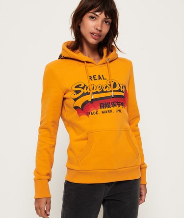 Vintage Logo Rainbow Shadow Hoodie Image 1