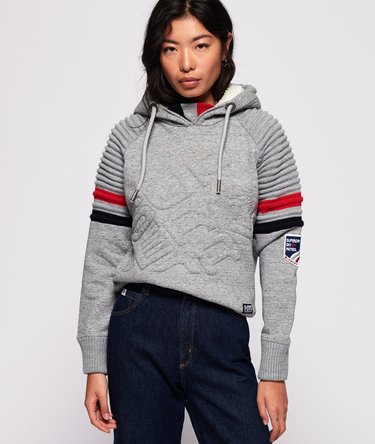 Winter Sports Diagonal Hoodie Image 1