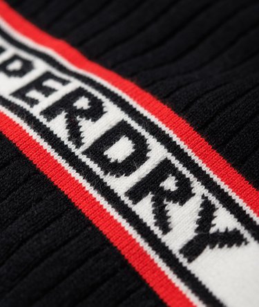 Superdry gebreide jurk met logo Image 6