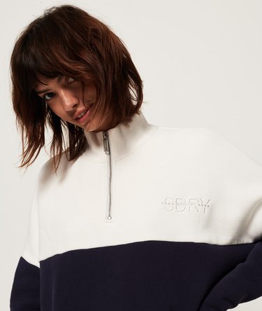 Ana Sweatshirt mit halblangem Reißverschluss Image 5