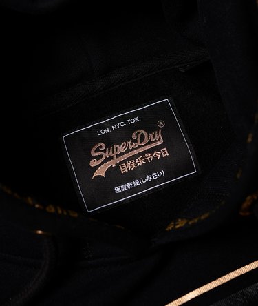 Sudadera con capucha y logo Vintage Block en relieve Image 6