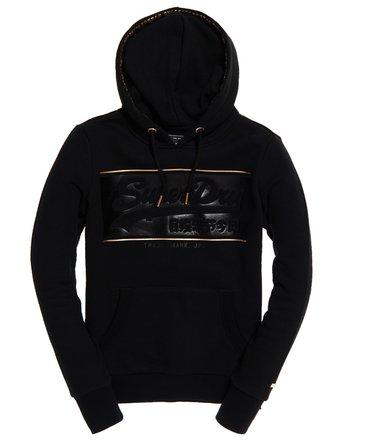 Sudadera con capucha y logo Vintage Block en relieve Image 2