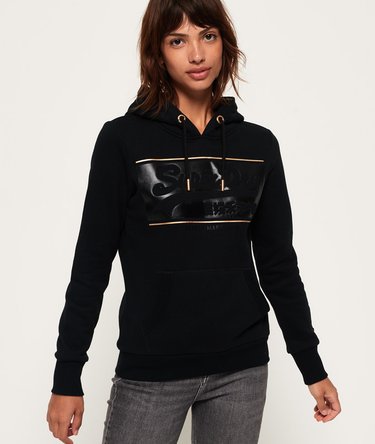 Sudadera con capucha y logo Vintage Block en relieve Image 1
