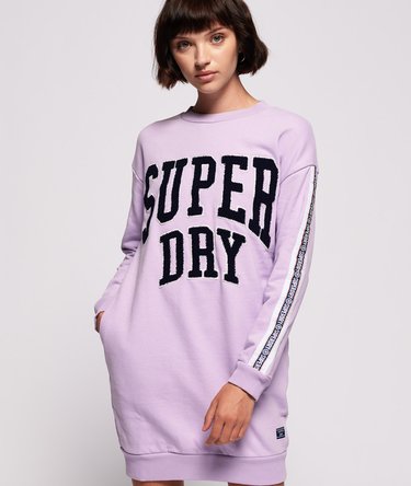 Collegiate Sweat Dress Image 1