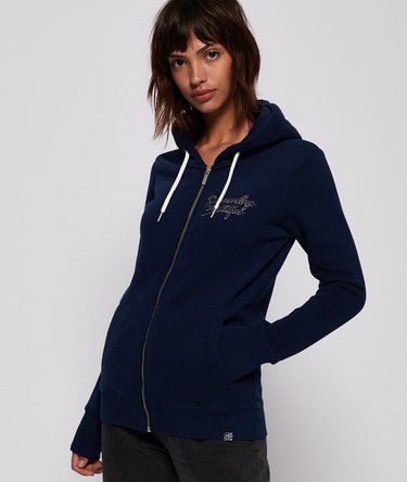 Rock Bling hoodie met rits Image 1