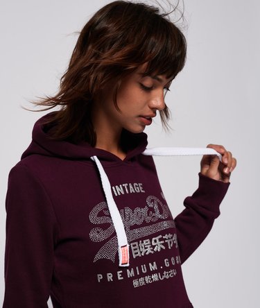 Bluza z kapturem i kryształkami Premium Goods Image 2
