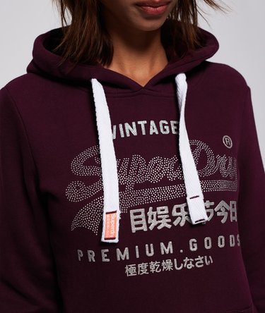 Bluza z kapturem i kryształkami Premium Goods Image 3