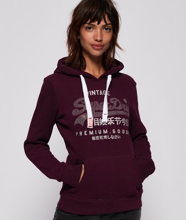Bluza z kapturem i kryształkami Premium Goods Image 1