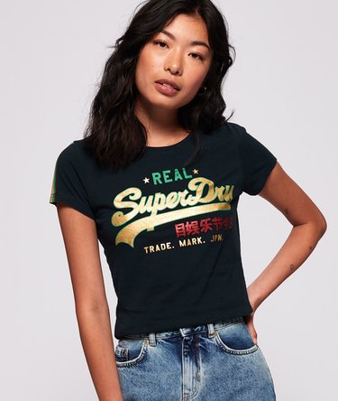 Vintage Logo Regal Sleeve Stripe T-Shirt Image 1