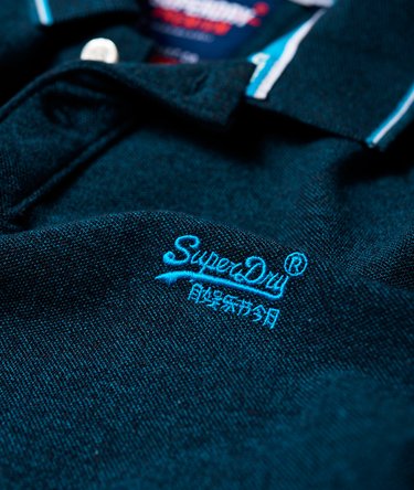 Contrast Tipped Slim Fit Polo Shirt Image 7
