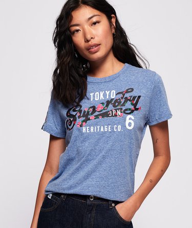 Heritage Flock T-Shirt Image 1