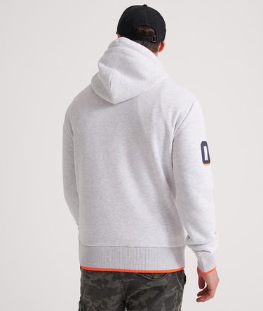 Bluza z kapturem Vintage Logo z neonowymi wykończeniami Image 5