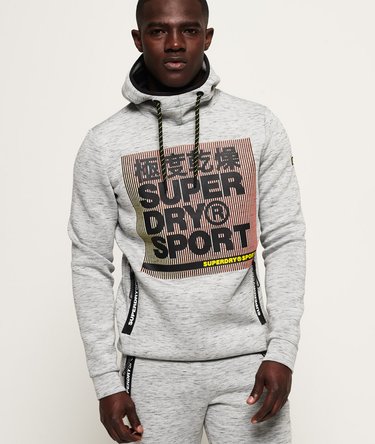 Gym Tech Stretch-Hoodie mit Grafik Image 1
