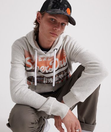 Vintage Authentic Check Hoodie Image 4