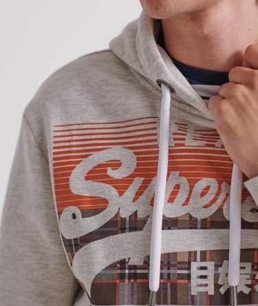 Vintage Authentic Check Hoodie Image 6