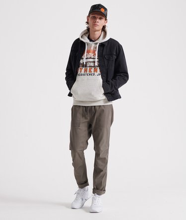 Vintage Authentic Check Hoodie Image 2