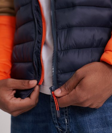 Fuji Jacke mit Farbblock-Design Image 8