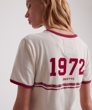 Vintage Logo Ringer T-Shirt Image 4