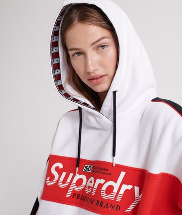 Kayla Hoodie mit Farbblock-Design Image 4