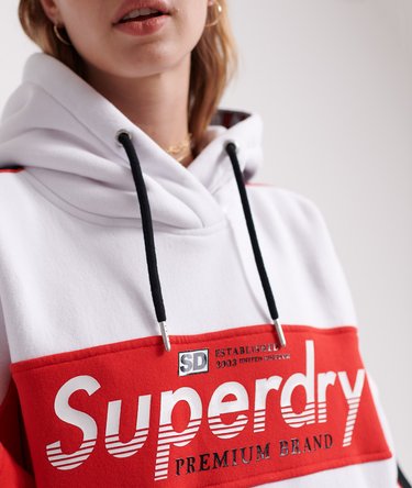 Kayla Hoodie mit Farbblock-Design Image 6