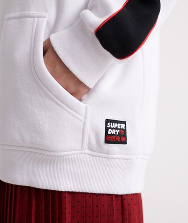 Kayla Hoodie mit Farbblock-Design Image 7