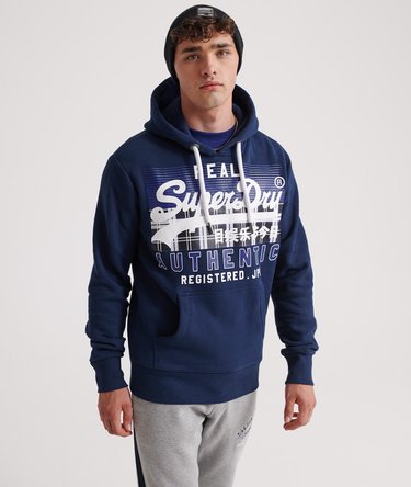 Vintage Authentic Check Hoodie Image 1