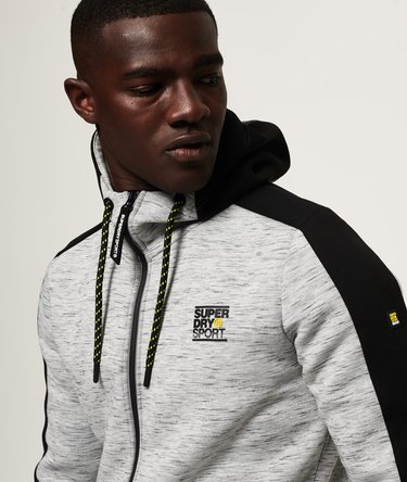 Gym Tech Colour Block Zip Hoodie Image 5
