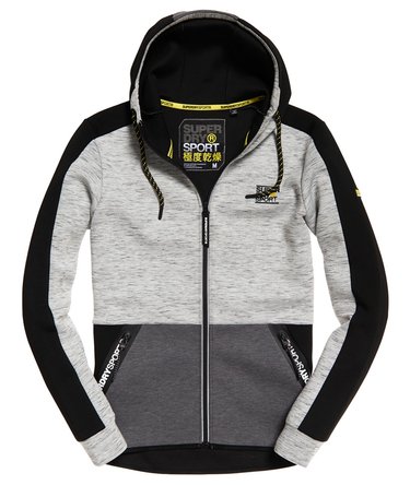 Gym Tech Colour Block Zip Hoodie Image 2