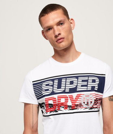 Downhill Photographic T-Shirt Image 5