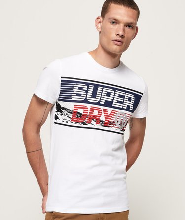 Downhill Photographic T-Shirt Image 1