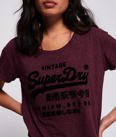 Premium Goods Embossed Slim Boyfriend T-Shirt Image 3