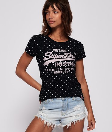 Vintage Logo volledig bedrukt T-shirt Image 1