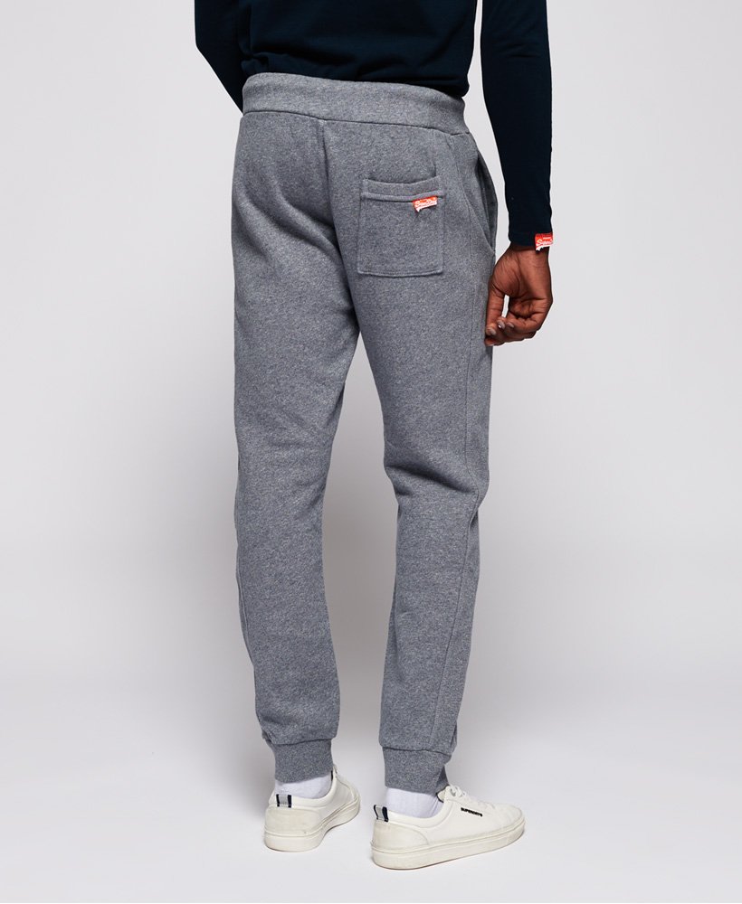 mens Orange Label Slim Joggers in Pearl Blue Grit | Superdry US